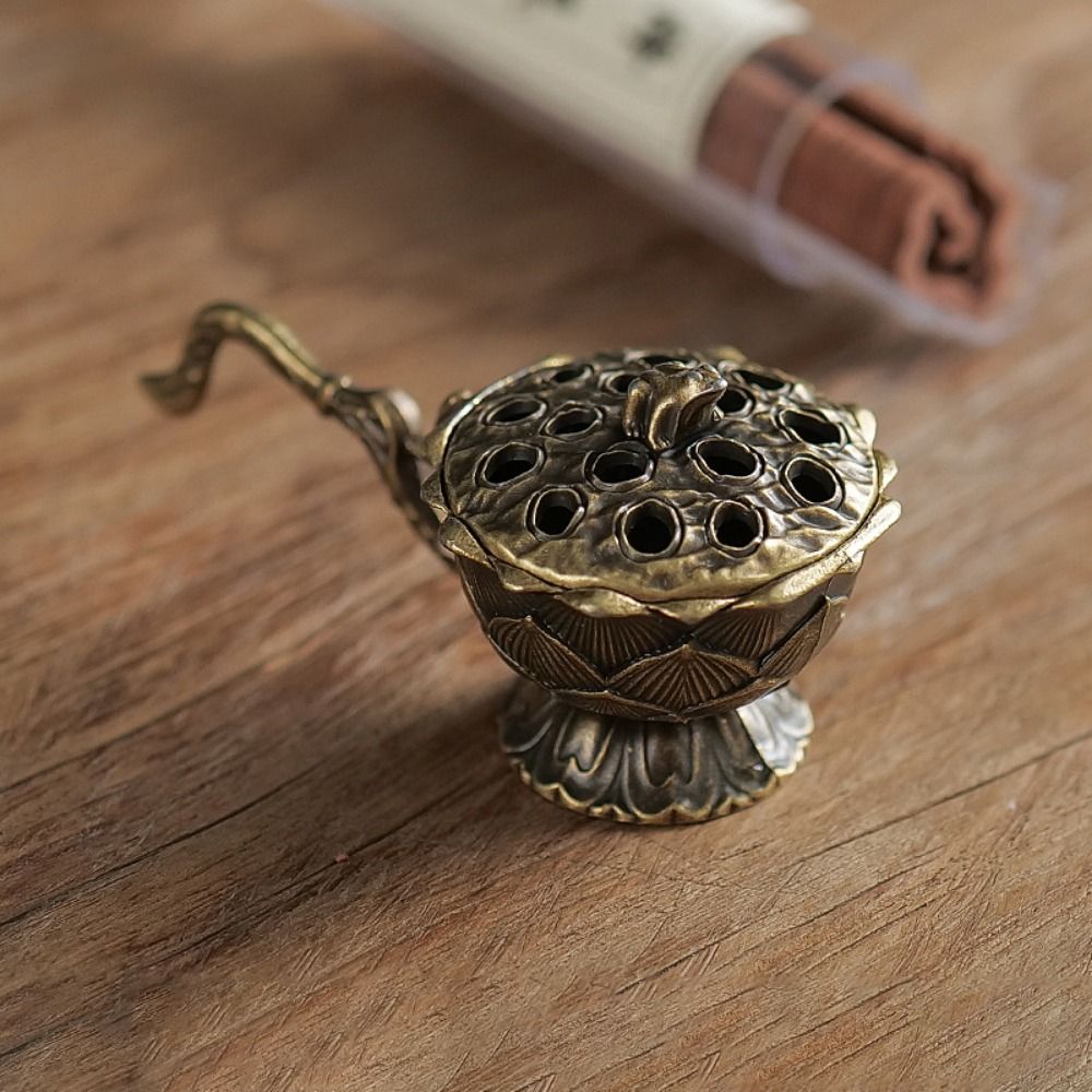 Incense Cone Holder - جديد النمط الصيني مبخرة سبائك الزنك