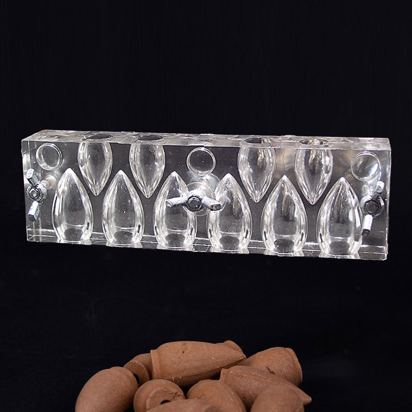 Incense Cone Holder - صانع قوالب البخور المخروطية 10 فتحات