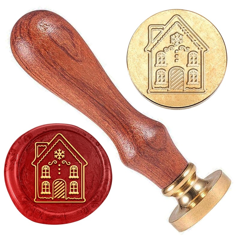 Home Fragrance Gingerbread - ختم شمع من الزنجبيل لخبز الزنجبيل