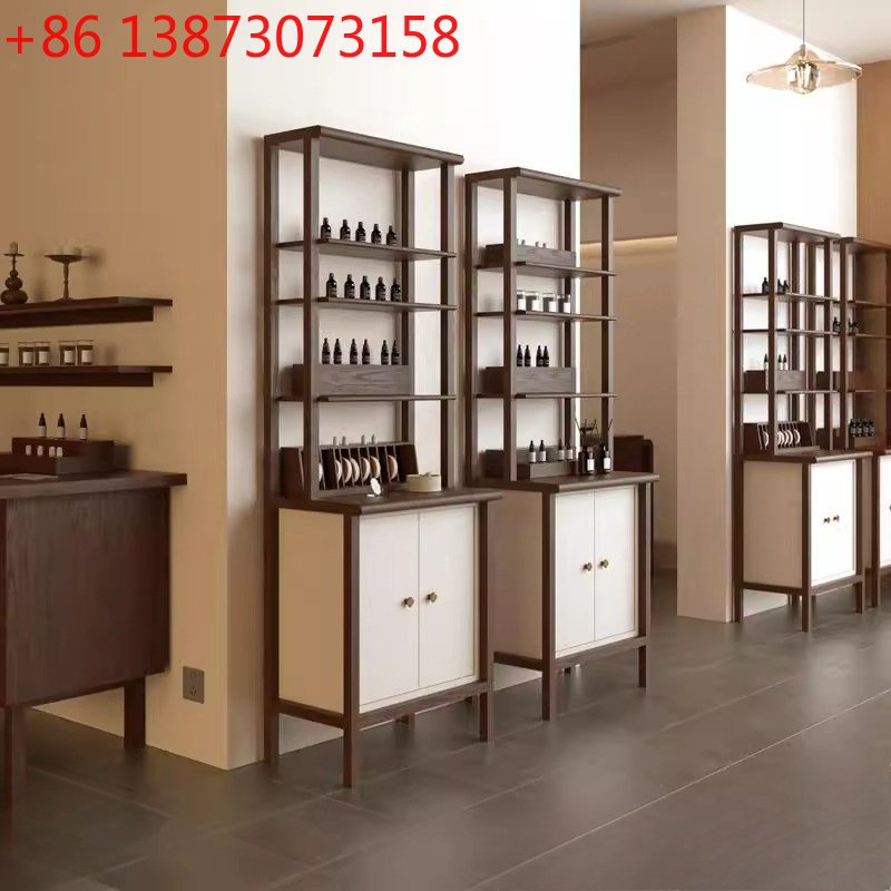 Shop Home Fragrance - خزانة عرض عطور وزيوت عطرية للحائط،