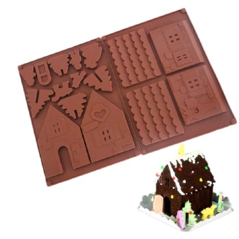 Home Fragrance Gingerbread - ثلاثية الأبعاد عيد الميلاد منزل قالب