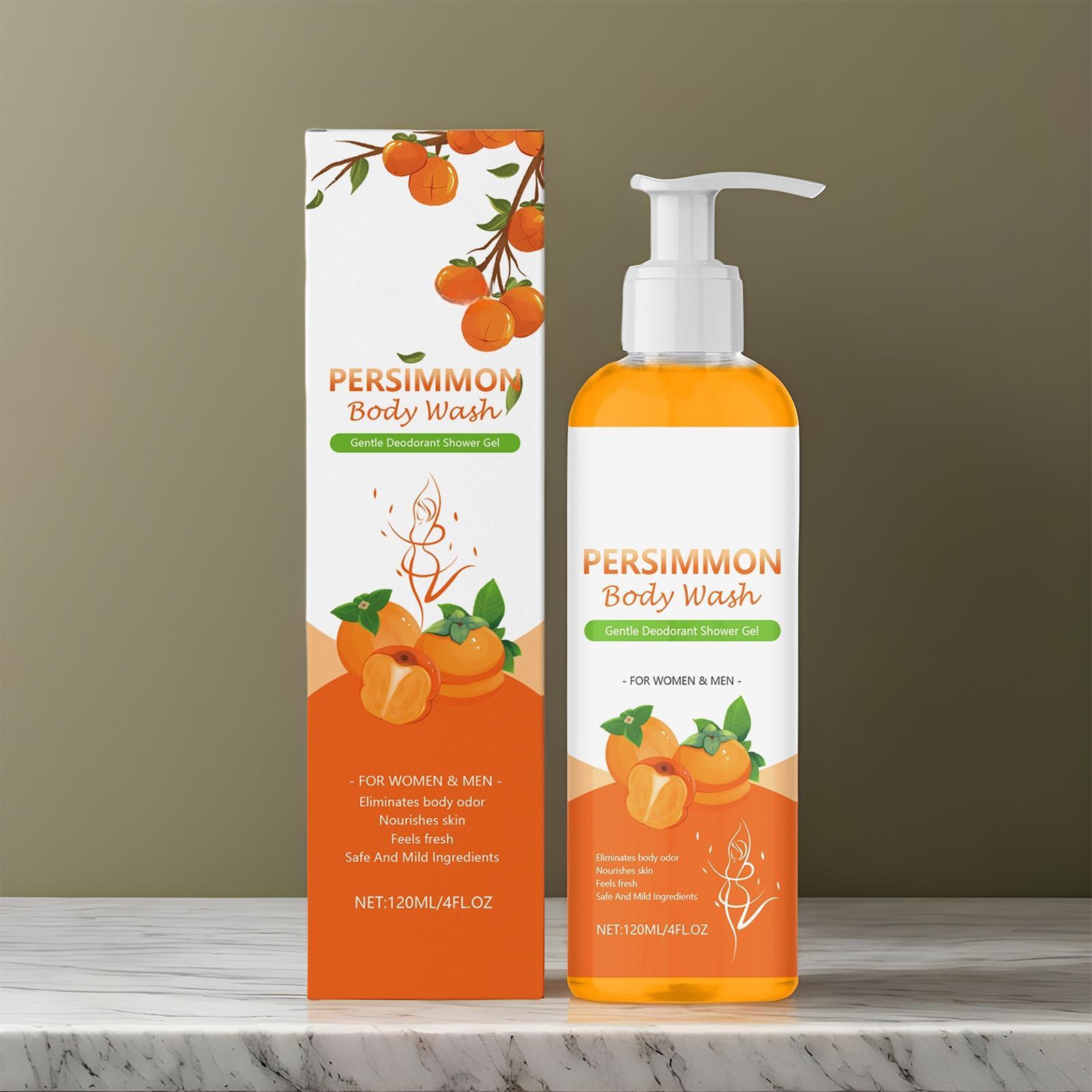 Home Fragrance Gel - غسول الجسم بالبرسيمون 120 مل، غسول