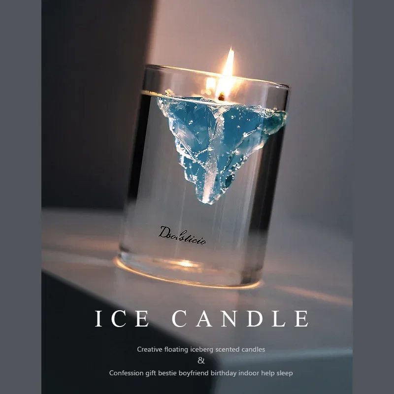 Home Fragrance Gel - شموع فيض عائمة، شموع شمع جيلي