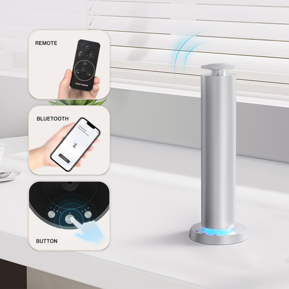 Home Fragrance Diffuser - جهاز تعطير المنزل بالبلوتوث، موزع عطر