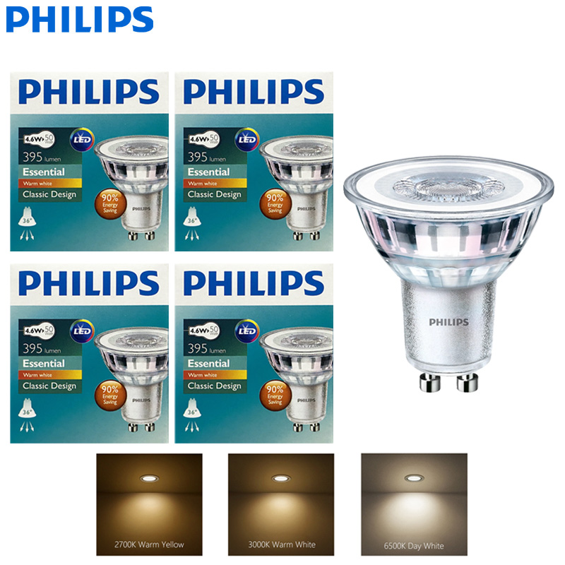 Philips Bulb Led Classic - فيليبس 4.6 واط مصباح LED أساسي