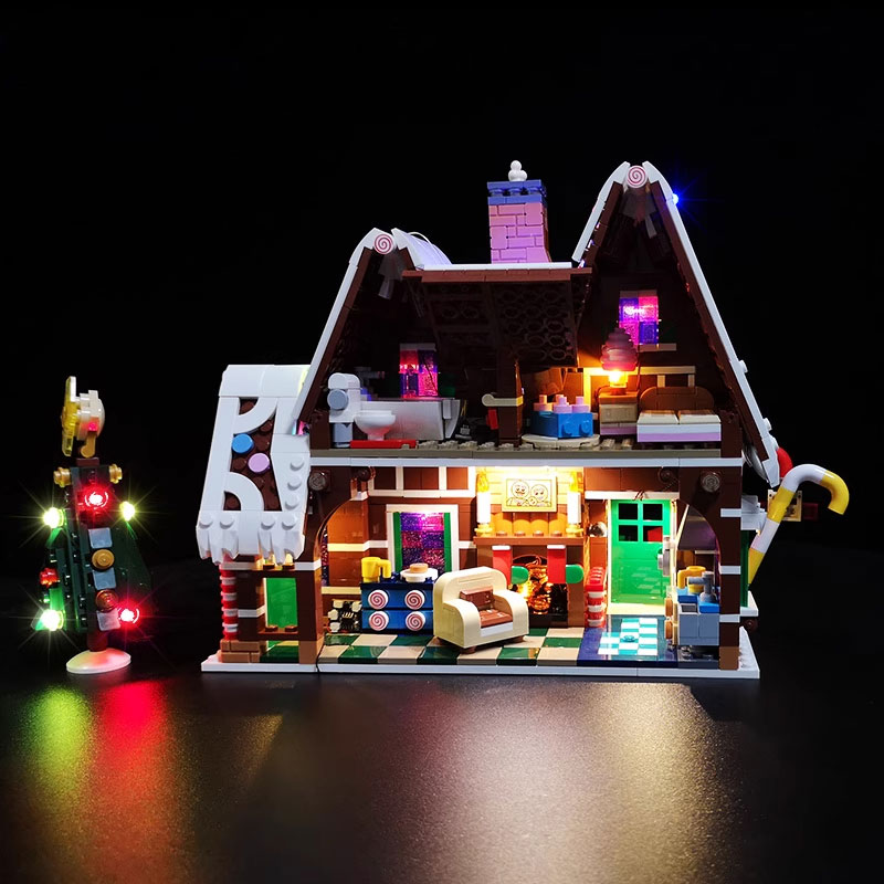 Home Fragrance Gingerbread - طقم إضاءة LED من LYBMTWF متوافق