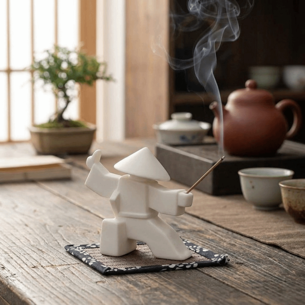 قطعتان من حامل البخور المطبوع  - مراجعة Incense Cone Holder وسعره