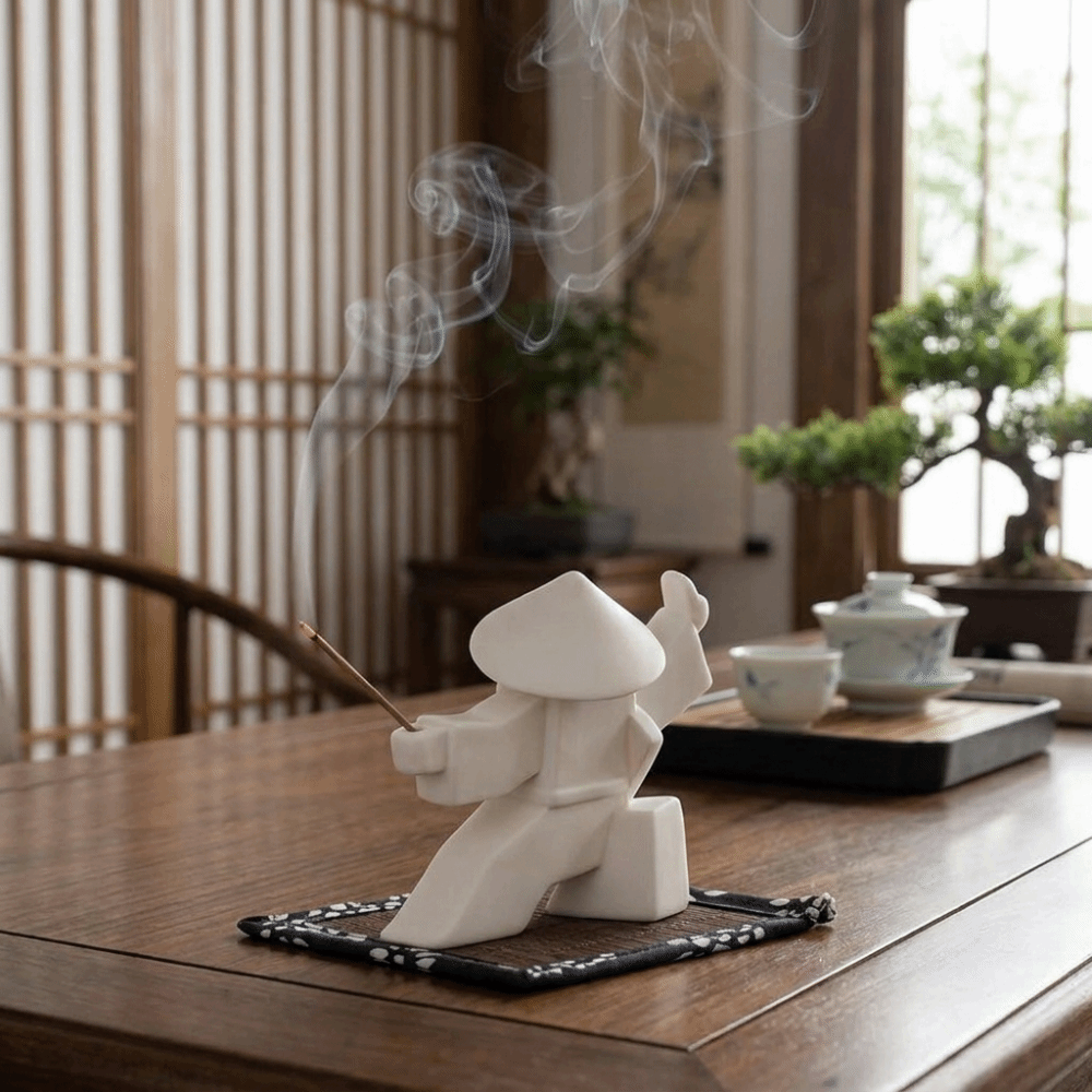 قطعتان من حامل البخور المطبوع  - مراجعة Incense Cone Holder وسعره