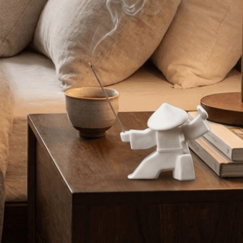 قطعتان من حامل البخور المطبوع  - مراجعة Incense Cone Holder وسعره