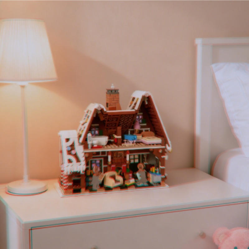 مجموعة بناء قرية الشتاء الجديد - مراجعة Home Fragrance Gingerbread وسعره