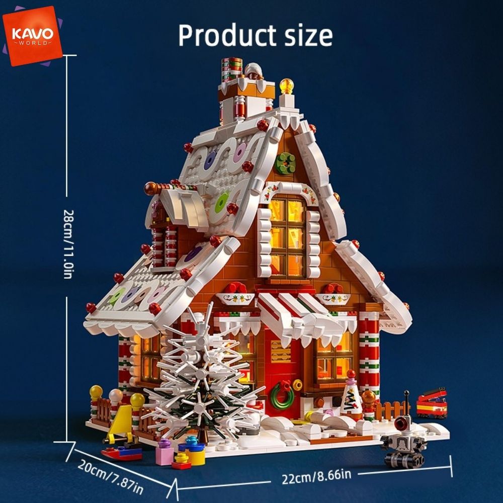 مجموعة مكعبات بناء منزل خبز ال - مراجعة Home Fragrance Gingerbread وسعره