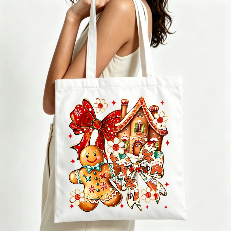 حقيبة حمل قماشية مطبوعة برسوما - مراجعة Home Fragrance Gingerbread وسعره