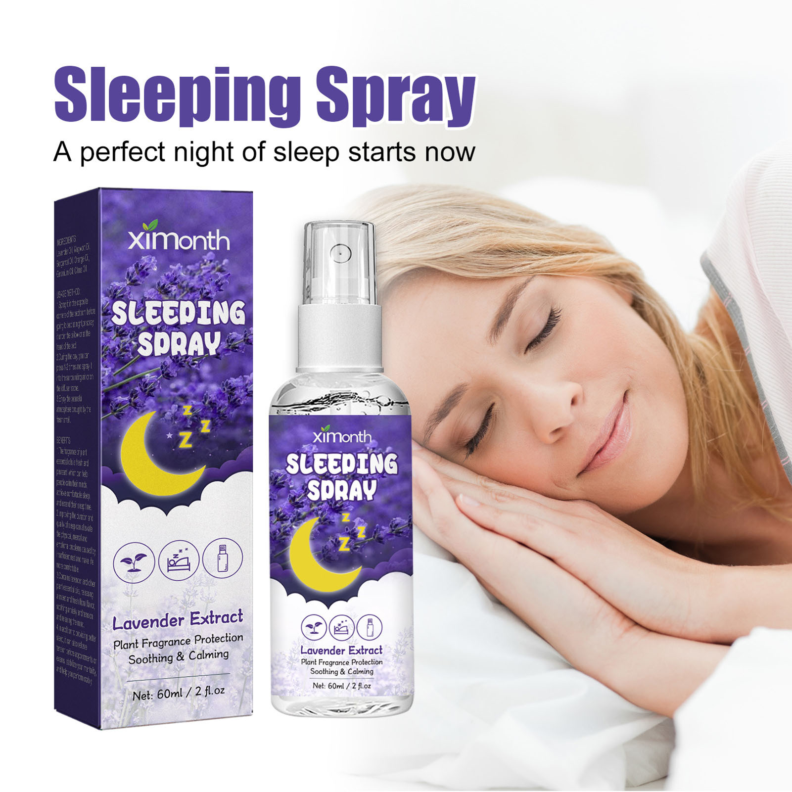 بخاخ نوم مهدئ باللافندر 60 مل  - مراجعة Lavender Pillow Spray وسعره