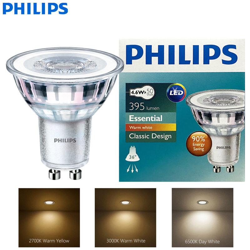 فيليبس LED GU10 PAR16 أساسي 4. - مراجعة Philips Bulb Led Classic وسعره