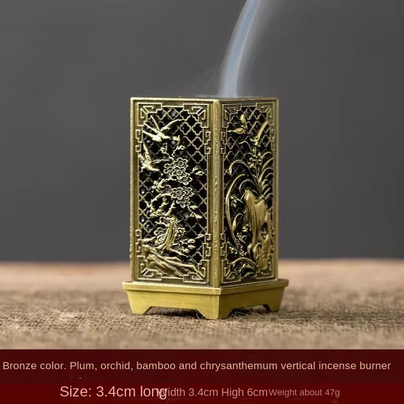 مبخرة عمودية مربعة صغيرة من سب - مراجعة Incense Cone Holder وسعره