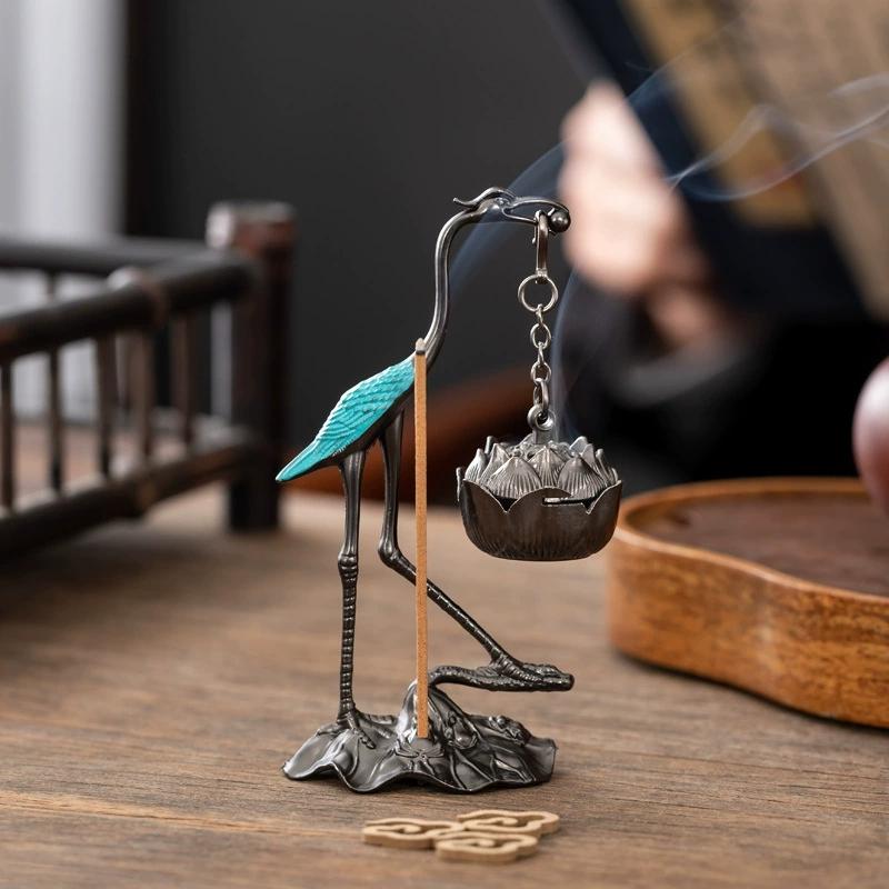 【السلام】مبخرة بتصميم صيني من س - مراجعة Incense Cone Holder وسعره