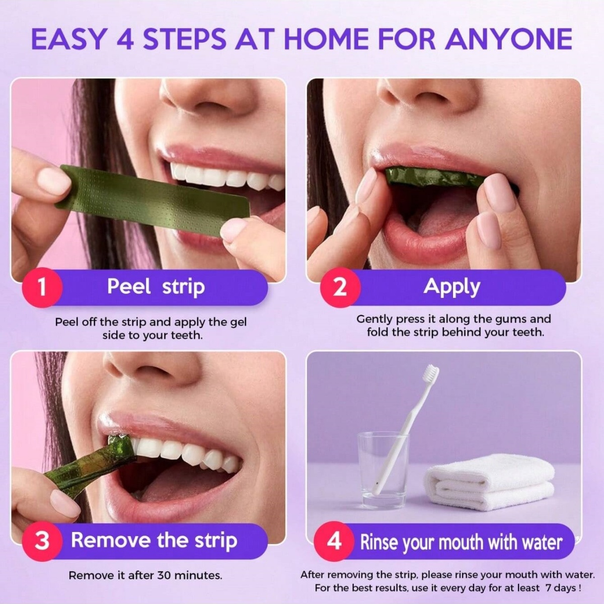 ديلوكس تبييض الأسنان ملصقات 7/ - مراجعة Home Fragrance Gel وسعره