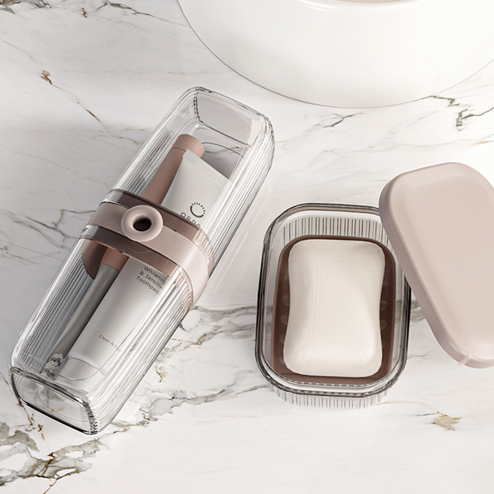 كوب غسول الفم المحمول مع صندوق - مراجعة Home Fragrance Types وسعره