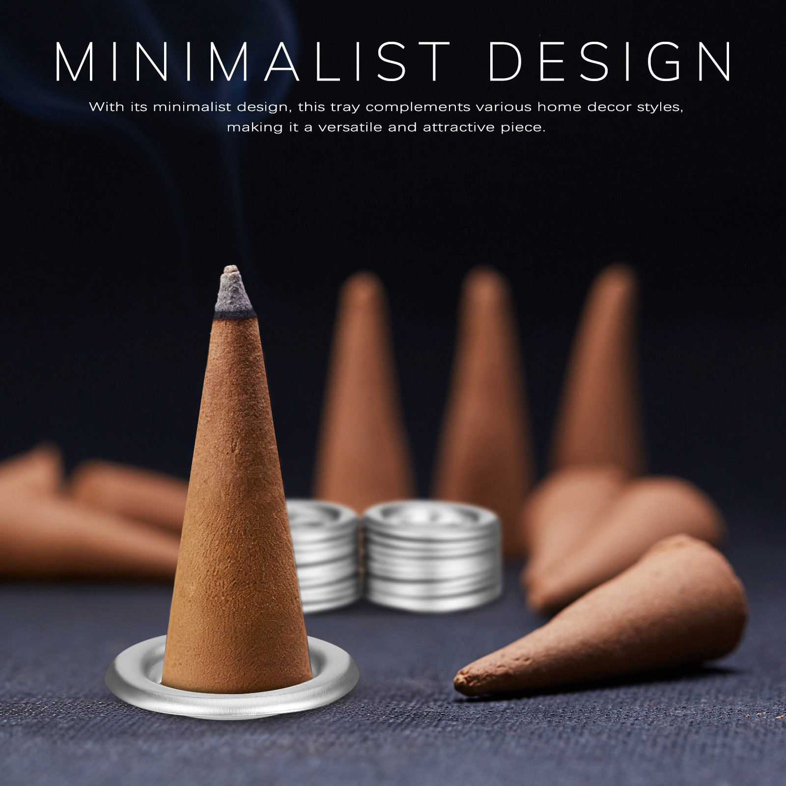 20 قطعة صينية بخور معدنية من س - مراجعة Incense Cone Holder وسعره