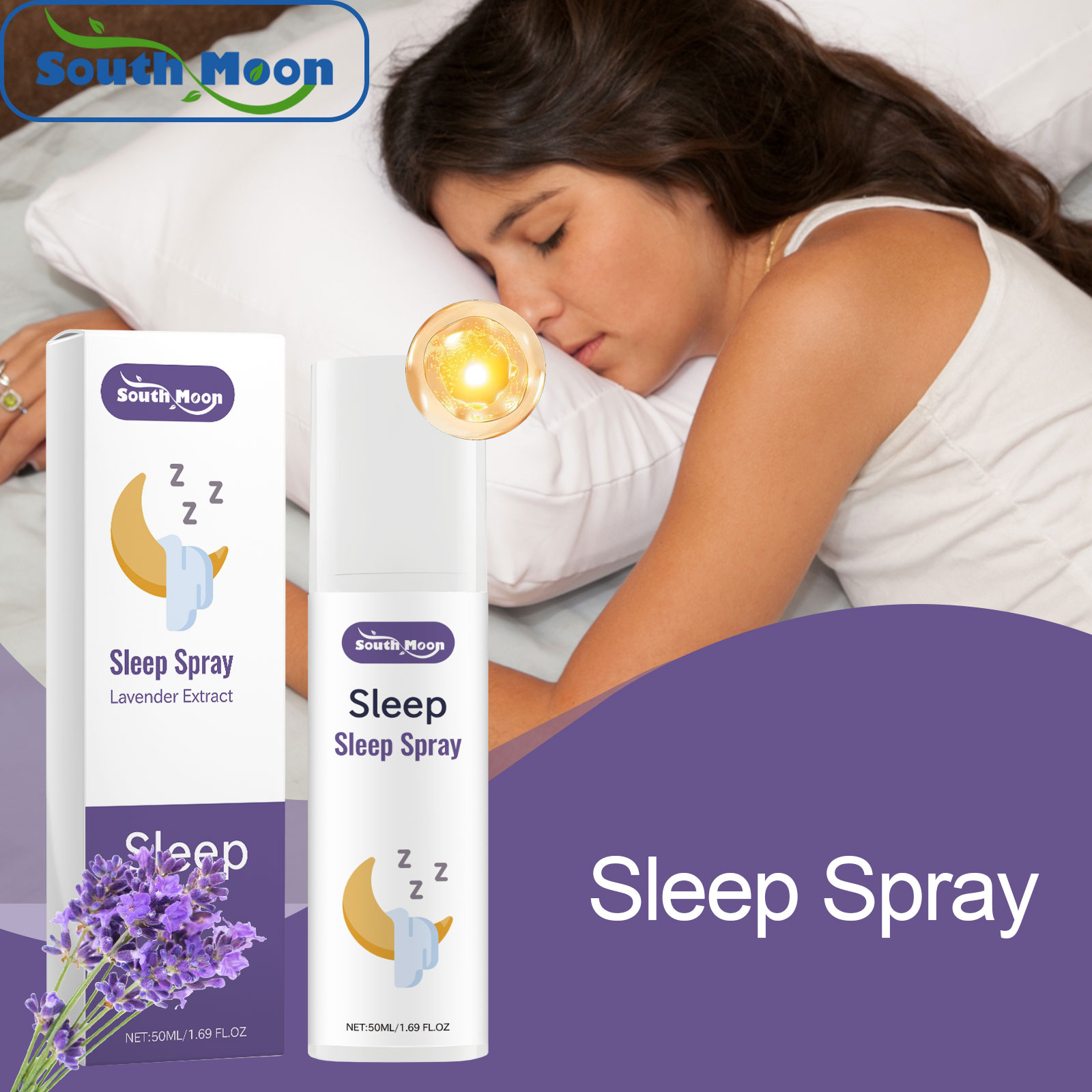 الخزامى النوم رذاذ سقوط النوم  - مراجعة Lavender Pillow Spray وسعره